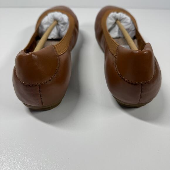 NIB • Lands End Women's Comfort Elastic Learher Ballet
Size: 9W - Picture 5 of 7